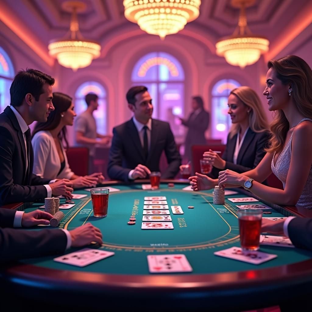 Mobile live casino betting interface with chip controls and game options